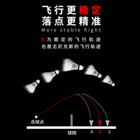 尤尼克斯yonex羽毛球12只yy专业训练比赛用耐打球AS05 03 02