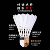 尤尼克斯yonex羽毛球12只yy专业训练比赛用耐打球AS05 03 02