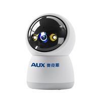 AUX奥克斯无线摄像头4G无需网络360度无死角手机远程家用室内监控器