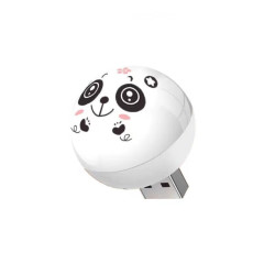 顺富美 SHUNFUMEI 顺富美 熊猫创意小夜灯 智能语音控制 普通非智能灯