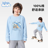 班尼路童装男童纯棉长袖t恤儿童上衣2025年春秋装青少年打底衫男孩衣服 BNL双豚趴趴