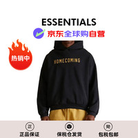ESSENTIALS FOG Homecoming夏季新款七夕情人节礼物男长袖卫衣黑色