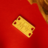 百德金 水贝黄金足金9999心电图收藏520