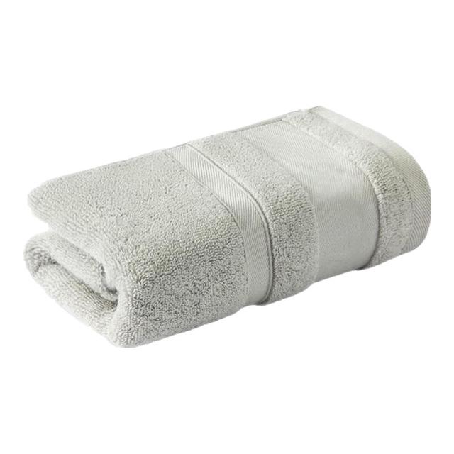 有券的上：SANLI 三利 皓月灰7A抗菌100%纯棉毛巾 （任选3条）