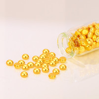 翠绿珠宝 足金金豆 足金9999金豆子 投资收藏GF