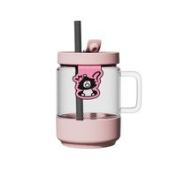 会员精选 黄油小熊玻璃啤酒杯和玻璃碗