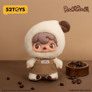 52TOYS 波卡波卡搪胶毛绒盲盒潮玩手办玩具礼物摆件 POUKAPOUKA 喝杯咖啡吧