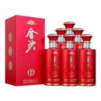 金沙 回沙酒 53度酱香型白酒 贵州酱酒纯粮坤沙 53%vol 500mL 6瓶 （相知整箱）