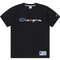 Champion 刺绣 短袖T恤