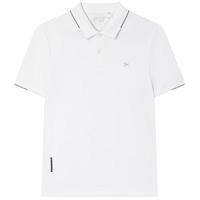 FILA 领航POLO|斐乐男装针织短袖POLO衫2025夏季商务休闲上衣 标准白-WT 3XL 190/108A/XXXL