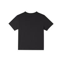 中大童短袖T恤夏装男童女童纯棉LOGO上衣