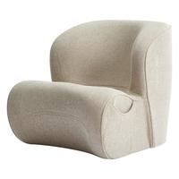 乐班 人体工学护腰单人小沙发客厅阳台卧室小户型极简约懒人沙发椅