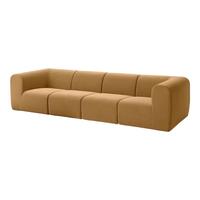 宜家（IKEA）STOCKHOLM斯德哥尔摩三人沙发客厅布艺 米黄色四人