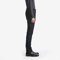 劲霸男装春秋纯色简约风直筒休闲牛仔裤|BQRT3534 深兰 46