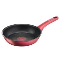 特福(Tefal)不粘锅平底锅炒锅炒菜锅煎锅轻便 22cm 电磁炉通用