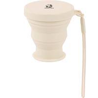 彩致（CAIZHI）折叠水杯硅胶可折叠杯旅行漱口杯洗漱杯便携压缩杯子白色CZ6297