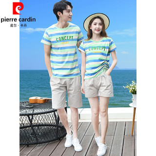  pierre cardin/皮尔·卡丹 休闲风 男士短袖套装