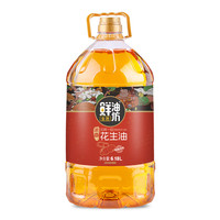 金胜 KINGSHARE 鲜油坊 传承沂蒙土榨 浓香 压榨一级 花生油6.18L