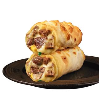 和标准安格斯牛肉芝士卷130g 半成品微波加热即食儿童早餐 方便速食 牛肉芝士卷130g