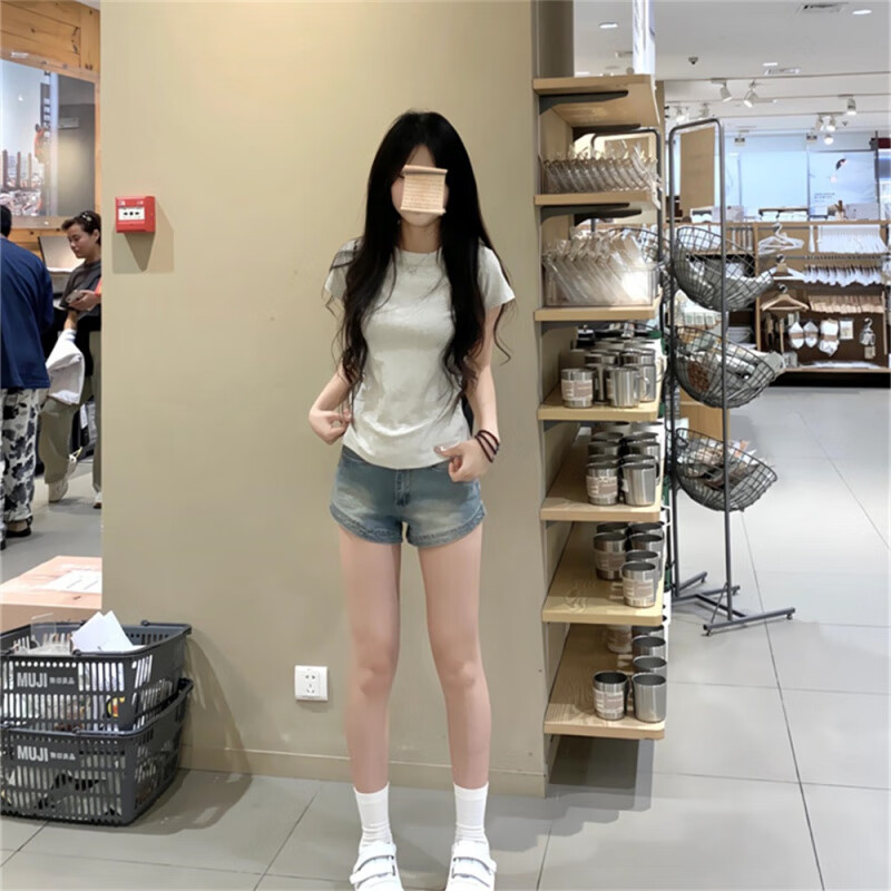  JIAORUNI/娇茹妮 修身显瘦 女士T恤