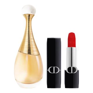 Dior 真我传奇礼盒装口红(丝绒999+香水50ml)生日礼物女神节礼物