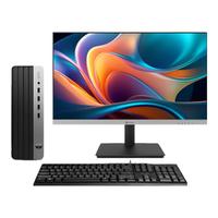 HP/惠普 14核高性能 商用台式电脑主机+23.8英寸显示器 集成显卡 1920*1080 intel i5 16GB