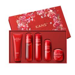 韩束 紧致抗皱抗糖 护肤品套装  100ml+100ml+100g+30ml+50g