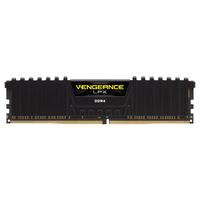 USCORSAIR 美商海盗船 复仇者LPX系列 DDR4 2400MHz 台式机内存 马甲条 黑色 8GB