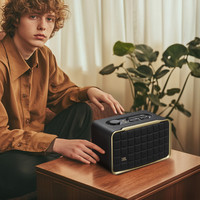 JBL 音乐世家200 AUTHENTICS200 2.0声道 蓝牙音箱 黑色