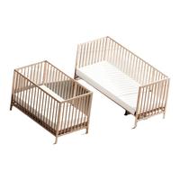 九伴鲸奇婴儿床可移动多功能床床边床实木无漆宝宝新生儿拼接大床