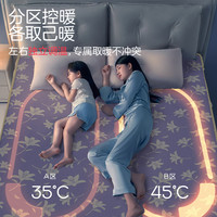 彩虹电热毯双温双控家用调温排潮除湿1.5米电褥子店