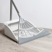 雯萱 扫把套装 魔术扫把刮水拖地两用软硅胶扫把套装多功能