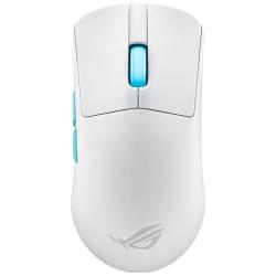 ROG 龙鳞 ACE AIMLAB 合作版 2.4G SpeedNova 蓝牙多模无线鼠标 36000DPI RGB 月耀白