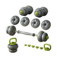 软哑铃男士家用可调节重量杠铃壶铃男生宿舍力量训练运动器材