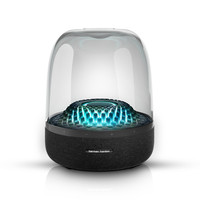 哈曼卡顿 Aura Studio4 2.0声道 桌面 蓝牙音箱 黑色