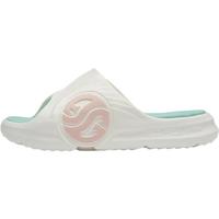 361° AG 女子运动拖鞋 682126702F-5 羽毛白/浅青色 35