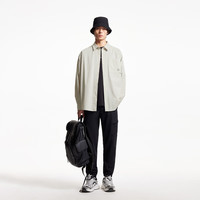 杰克·琼斯（JACK&JONES）春秋季休闲长袖衬衫男衬衣式薄外套合集 2251O3010矿物灰 M 17