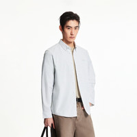 杰克·琼斯（JACK&JONES）春秋季休闲长袖衬衫男衬衣式薄外套合集 225105004矿物灰 XL 185