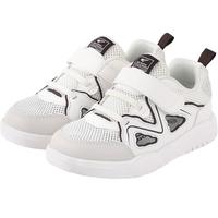 江博士（DR·KONG）春季男女童镂空大网孔透气休闲学步鞋 轻便简约魔术贴儿童运动鞋 米色 27码 脚长约16.2-16.8