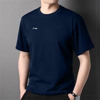李宁 LI-NING 短袖T恤男式夏季百搭舒适速干运动上衣透气百搭运动服