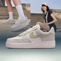 NIKE 耐克 Air Force 1舒适百搭低帮 板鞋 男女同款 白绿色 IB3881-001