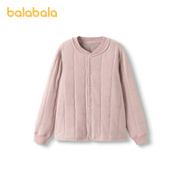 巴拉巴拉儿童保暖家居服冬加厚男童上衣女童外套校服内穿御寒