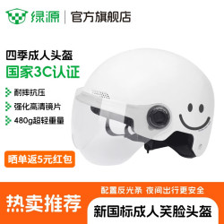 绿源 3C头盔 四季通用A类安全头盔