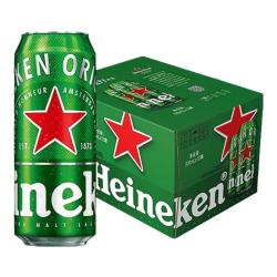 喜力 全麦酿造 啤酒  500MLx12灌装-268937 整箱装 500ml