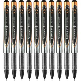 施耐德电气 Schneider 施耐德 805 中性笔 (黑色、0.5mm、10支装 )