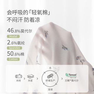 巴厘小猪新生婴儿儿包屁衣夏季薄款长袖空调服睡衣莫代尔棉连体衣宝宝衣服