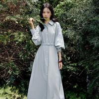 MM麦檬自在起居休闲宽松通勤简约连衣裙春夏装