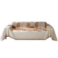 今后沙发盖布巾2025高级感沙发套全包防滑沙发坐垫遮盖罩布 180*260cm 赛亚-卡其色