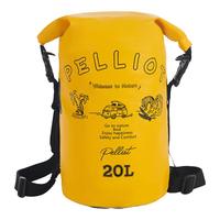 伯希和（Pelliot）防水包户外露营防水袋背包旅行大容量收纳袋16404443黄色20L双肩 明黄色