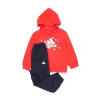 adidas ORIGINALS 舒适休闲男女中小童运动套装长袖套装童装春秋装内里薄棉保暖